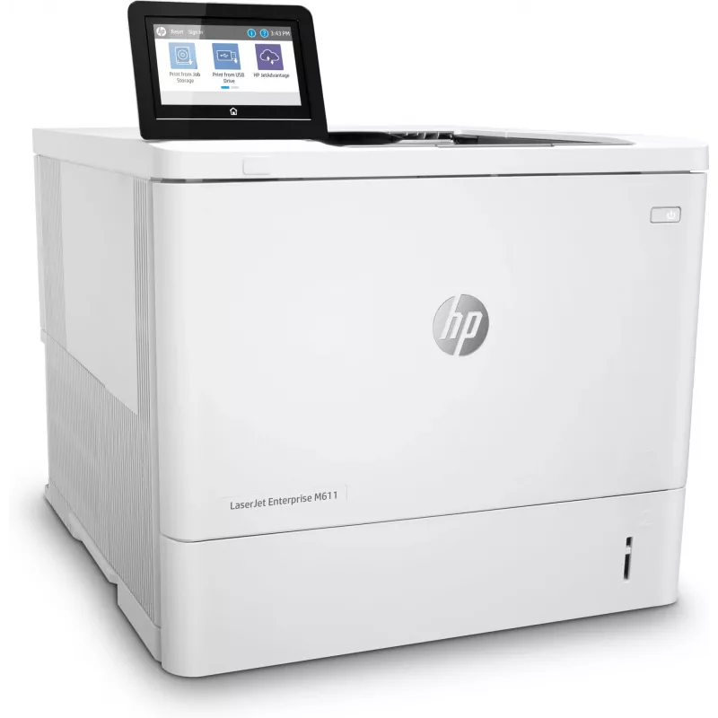 HP LaserJet Enterprise M611dn, laser, 1200 x 1200 DPI, A4, 61 ppm, dubbelzijdig printen, netwerkgeschikt
