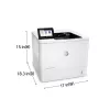 HP LaserJet Enterprise M611dn, laser, 1200 x 1200 DPI, A4, 61 ppm, dubbelzijdig printen, netwerkgeschikt