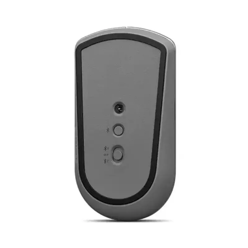 Lenovo 600 optische Bluetooth-muis — 2400 dpi, Bluetooth 5.0 dual-host, 3 knoppen, kogelscrollwiel, ijzergrijs
