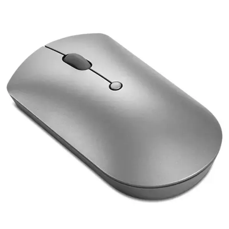 Lenovo 600 optische Bluetooth-muis — 2400 dpi, Bluetooth 5.0 dual-host, 3 knoppen, kogelscrollwiel, ijzergrijs