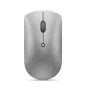 Lenovo 600 optische Bluetooth-muis — 2400 dpi, Bluetooth 5.0 dual-host, 3 knoppen, kogelscrollwiel, ijzergrijs
