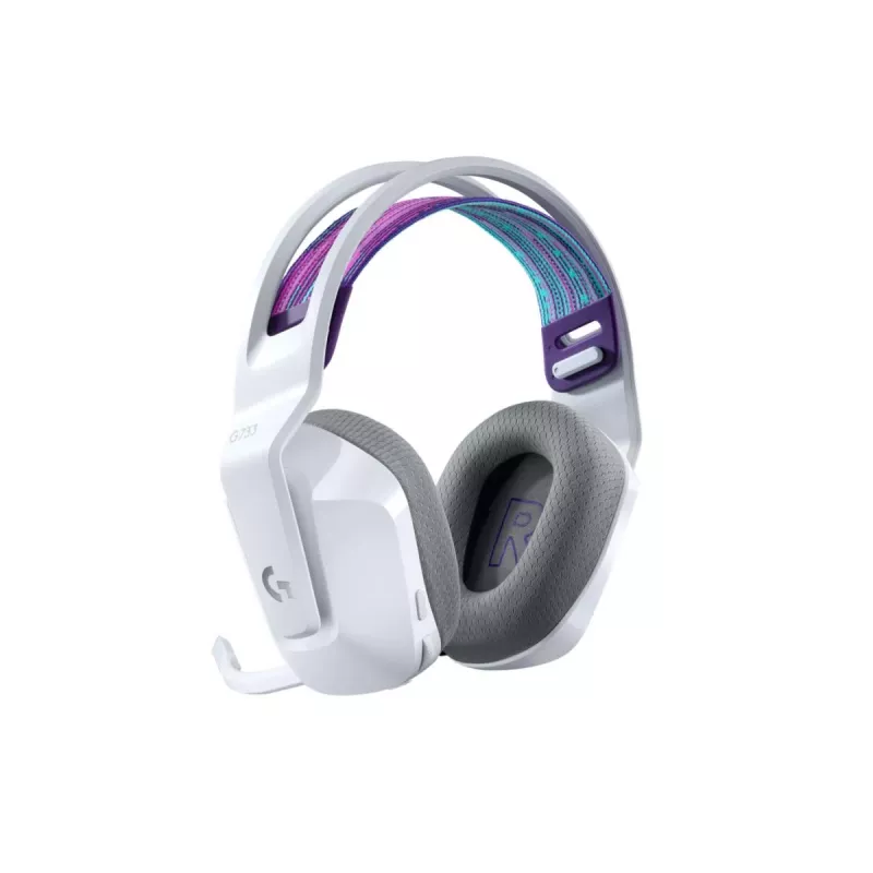 LOGITECH G733 Lightspeed draadloze RGB gaming-headset wit