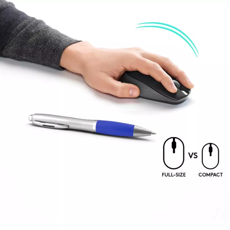 LOGITECH M190 full-size draadloze muis charcoal