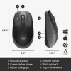 LOGITECH M190 full-size draadloze muis charcoal