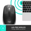 LOGITECH M190 full-size draadloze muis middernachtgrijs