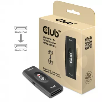 CLUB3D CAC-1007 DisplayPort actieve repeater 4K120Hz HBR3