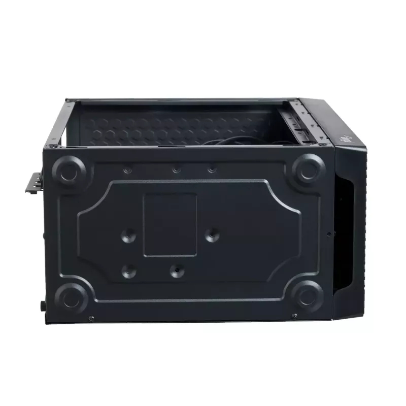 Akyga AK36BK Micro-ATX-pc-behuizing, Micro ATX / Flex ATX / Mini ITX, USB 3.0 + USB 2.0, zonder voeding, zwart