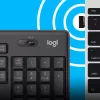 Logitech MK295 Silent Wireless Combo toetsenbord RF Wireless QWERTY US International zwart