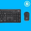 Logitech MK295 Silent Wireless Combo toetsenbord RF Wireless QWERTY US International zwart