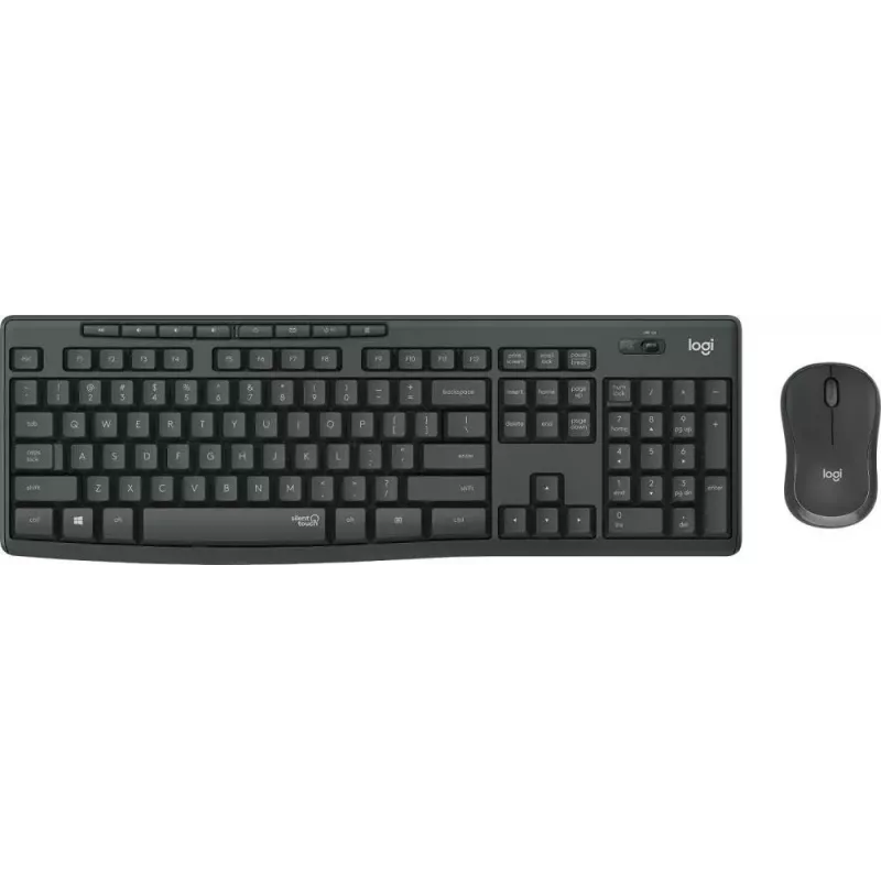 Logitech MK295 Silent Wireless Combo toetsenbord RF Wireless QWERTY US International zwart