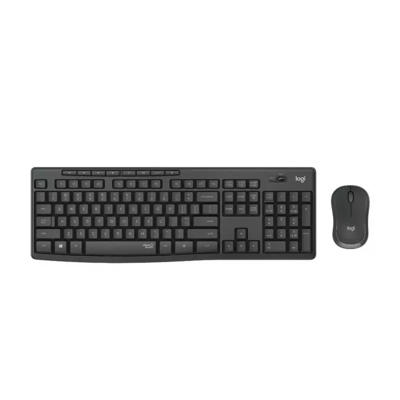 Logitech MK295 Silent Wireless Combo toetsenbord RF Wireless QWERTY US International zwart