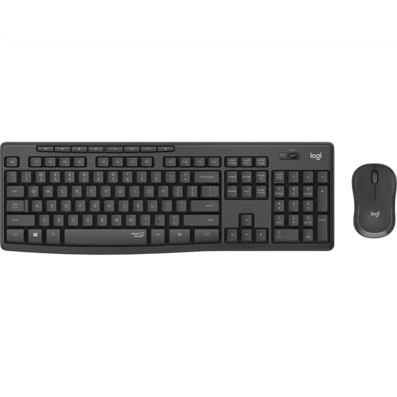 Logitech MK295 Silent Wireless Combo toetsenbord RF Wireless QWERTY US International zwart