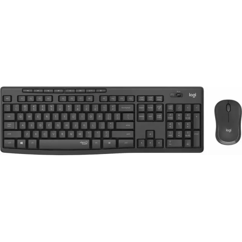 Logitech MK295 Silent Wireless Combo toetsenbord RF Wireless QWERTY US International zwart
