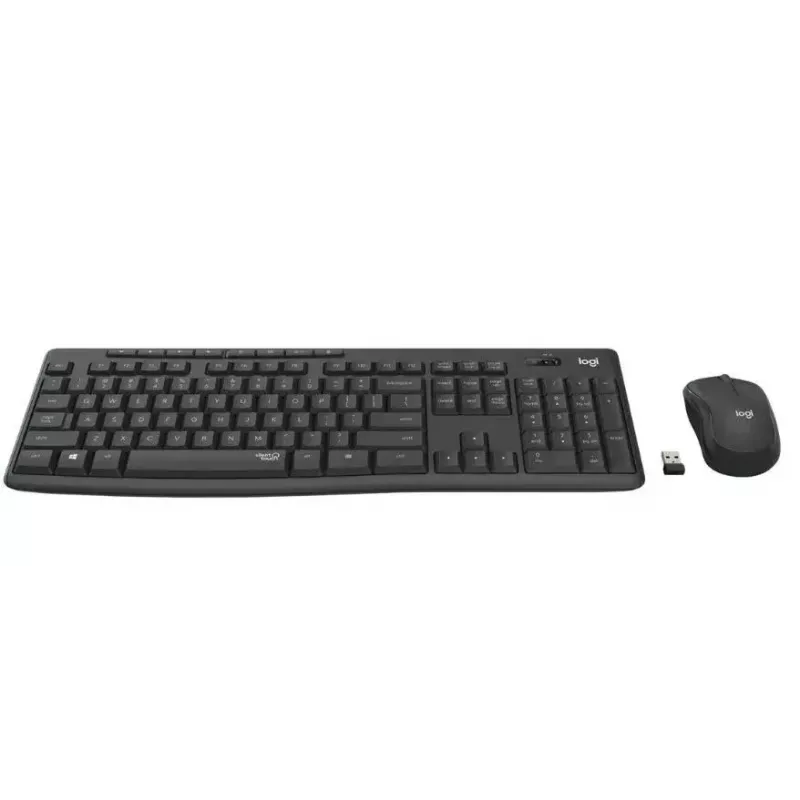 Logitech MK295 Silent Wireless Combo toetsenbord RF Wireless QWERTY US International zwart