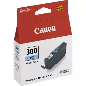 Canon PFI-300PC fotocyaan inktpatroon