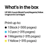 HP 903 4-pack zwart/cyaan/magenta/geel originele inktpatronen