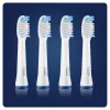 Tandenborstelkoppen Oral-B Braun Pulsonic Clean 4 stuks wit