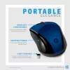 HP draadloze muis 220 (Lumiere Blue), ambidexter, RF draadloos, blauw