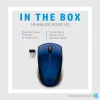 HP draadloze muis 220 (Lumiere Blue), ambidexter, RF draadloos, blauw