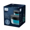 Philips Quick Clean Pod-cartridge CC12/50 2-pack reinigingscartridges voor elektrische scheerkoppen
