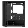 PC-behuizing Sharkoon RGB LIT 100 midi tower zwart