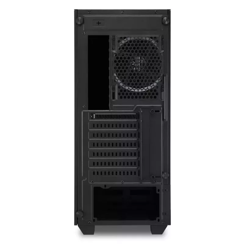 PC-behuizing Sharkoon RGB LIT 100 midi tower zwart