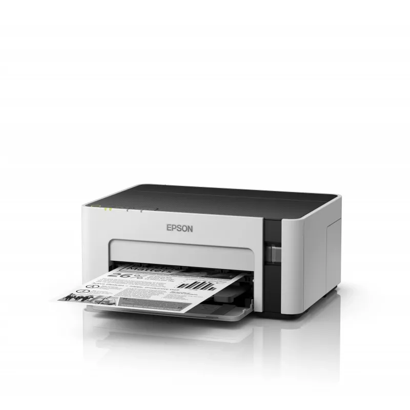 Inktjetprinter Epson EcoTank ET-M1120 — monochroom, A4, 1440x720 DPI, Wi-Fi, navulbare inktank