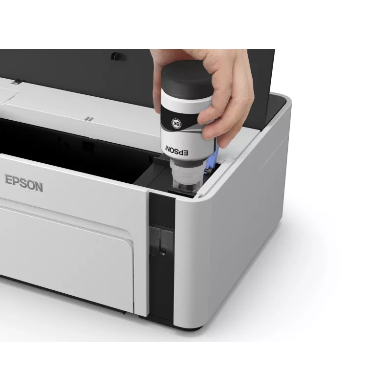 Inktjetprinter Epson EcoTank ET-M1120 — monochroom, A4, 1440x720 DPI, Wi-Fi, navulbare inktank