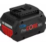 Bosch Professional ProCORE18V 1600A016GK accu, 18 V, 8,0 Ah, Li-Ion, AMPShare Alliance, zwart/rood
