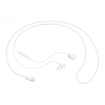 Bedrade in-ear-hoofdtelefoon Samsung EO-IC100, binaural, USB Type-C-aansluiting, 32 Ω impedantie, 20–20000 Hz, wit