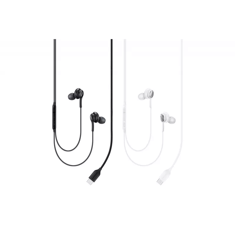Bedrade in-ear-hoofdtelefoon Samsung EO-IC100, binaural, USB Type-C-aansluiting, 32 Ω impedantie, 20–20000 Hz, wit