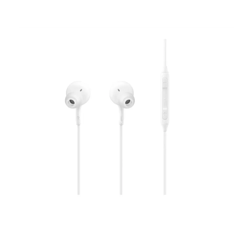 Bedrade in-ear-hoofdtelefoon Samsung EO-IC100, binaural, USB Type-C-aansluiting, 32 Ω impedantie, 20–20000 Hz, wit