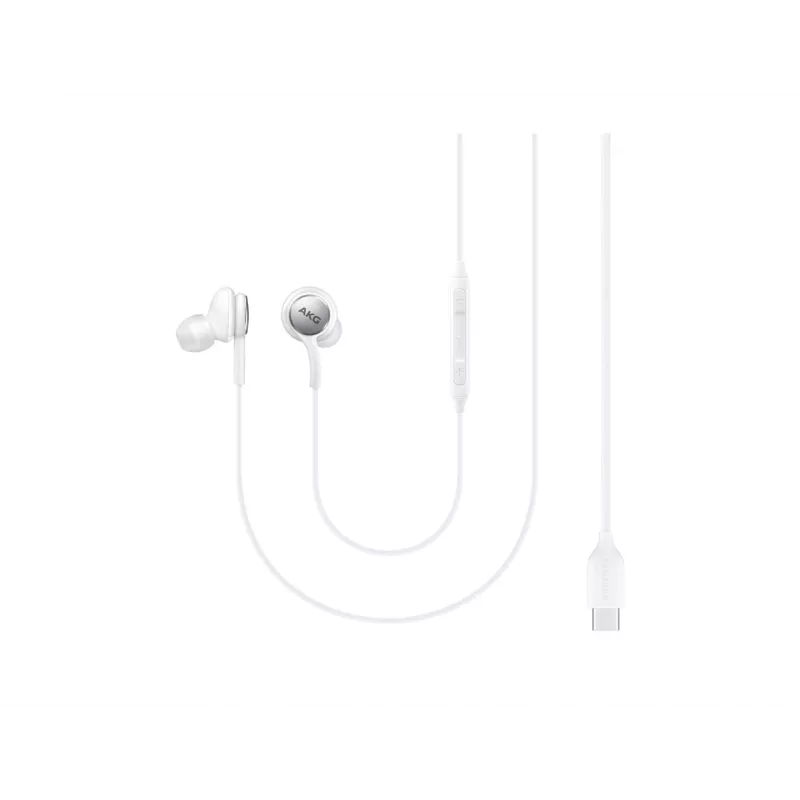 Bedrade in-ear-hoofdtelefoon Samsung EO-IC100, binaural, USB Type-C-aansluiting, 32 Ω impedantie, 20–20000 Hz, wit