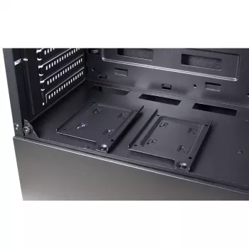 PC-behuizing Inter-Tech C-303 Mirror full tower zwart