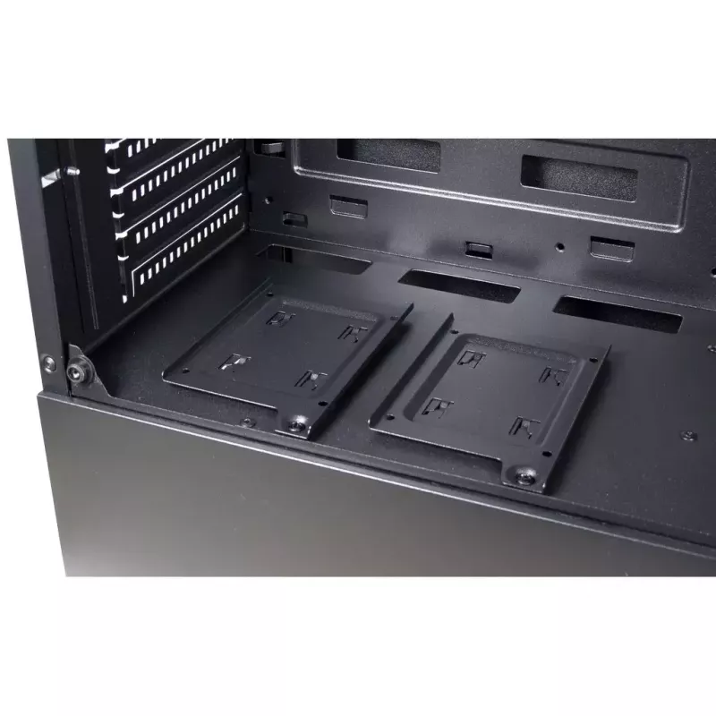 PC-behuizing Inter-Tech C-303 Mirror full tower zwart