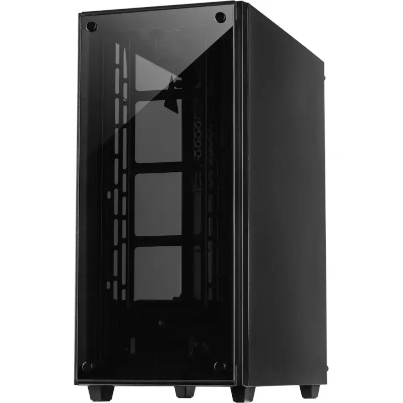 PC-behuizing Inter-Tech C-303 Mirror full tower zwart