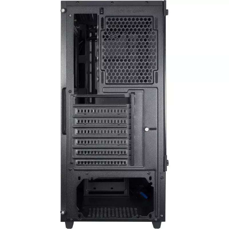 PC-behuizing Inter-Tech C-303 Mirror full tower zwart