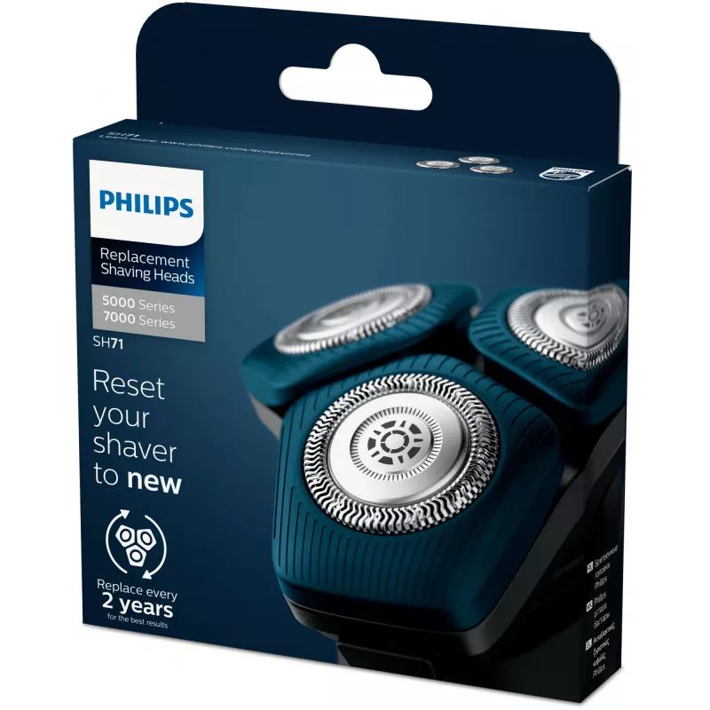 Philips Shaver series 7000, 5000 SH71/50 vervangende scheerkoppen