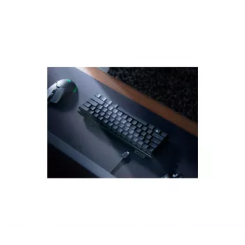 Mechanisch gaming-toetsenbord Razer Huntsman Mini, mini-formaat, QWERTY US International, optische schakelaars, bedraad USB, zwart