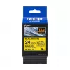 Brother TZE-SL651 etikettenlint zwart op goud
