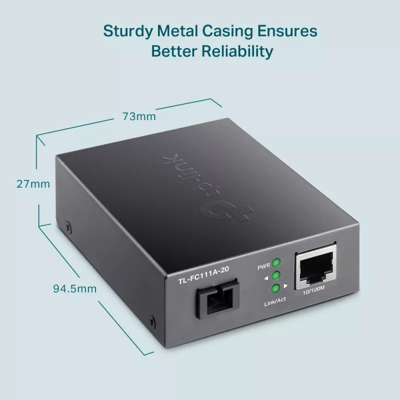 TP-Link 10/100 Mbps WDM mediaconverter