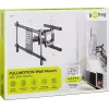 Goobay tv-muurbeugel Pro FULLMOTION (XL) 60 kg 43–100 inch