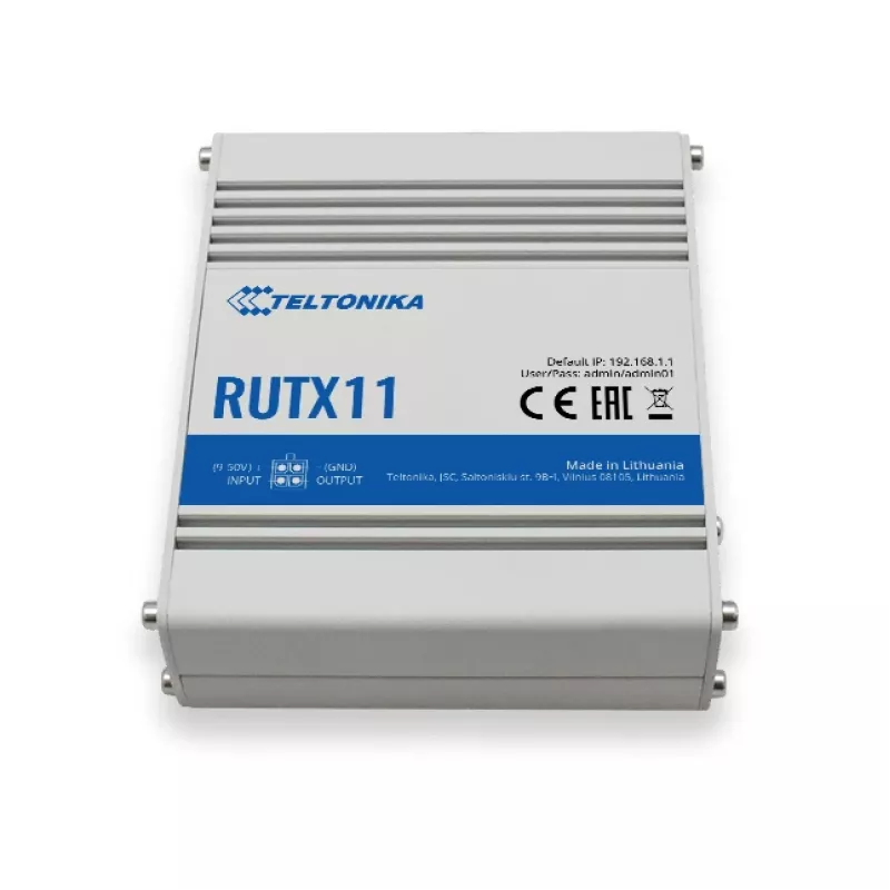 TELTONIKA Rutx11 4g Lte CAT6 dualband-wi-fi-industrierouter