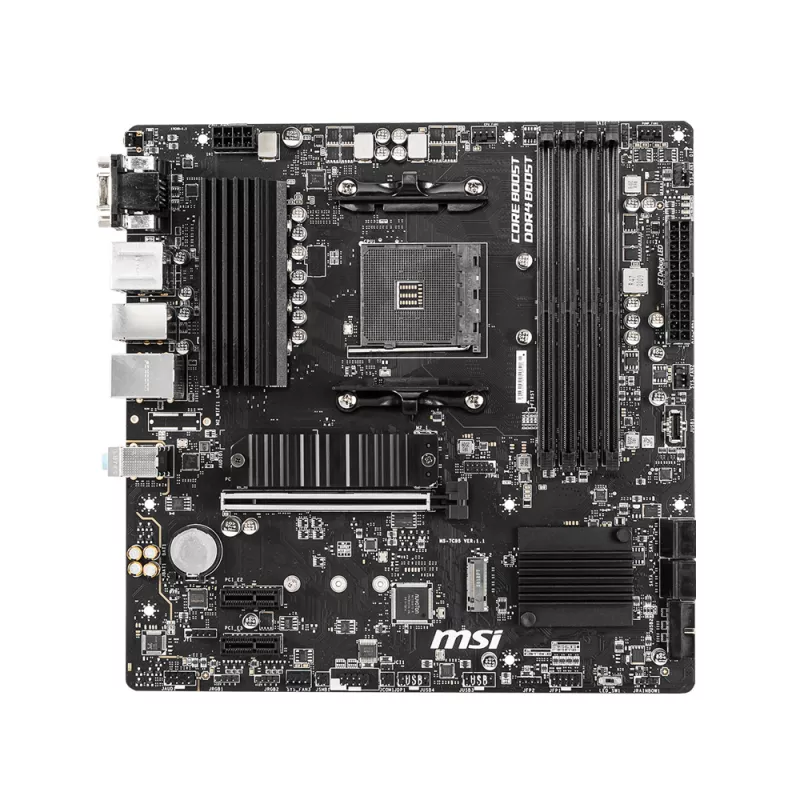 MSI B550M PRO-VDH Moederbord AMD B550 Socket AM4 micro ATX