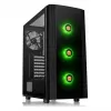 PC-behuizing Thermaltake Versa J25 TG RGB Midi Tower Zwart