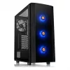 PC-behuizing Thermaltake Versa J25 TG RGB Midi Tower Zwart