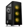 PC-behuizing Thermaltake Versa J25 TG RGB Midi Tower Zwart