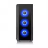PC-behuizing Thermaltake Versa J25 TG RGB Midi Tower Zwart