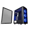 PC-behuizing Thermaltake Versa J25 TG RGB Midi Tower Zwart