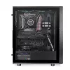 PC-behuizing Thermaltake Versa J25 TG RGB Midi Tower Zwart